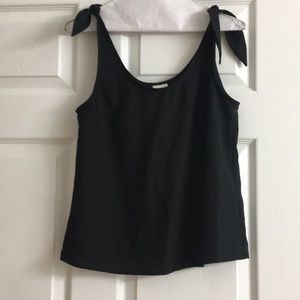 Black Sleeveless Blouse